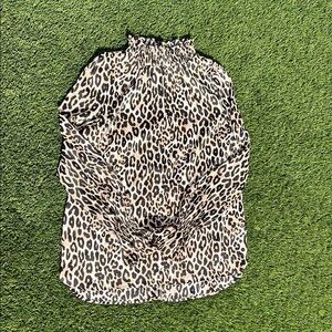 Leopard Print Blouse